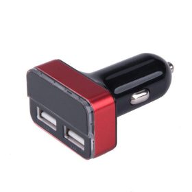   Extol Energy autós töltő, szivargyujtó / dupla USB, 1,0A+3,4A/ 37W, kábel nélkül
