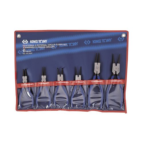 King Tony zégerfogó készlet 6 részes (42116GP)