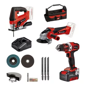   Einhell akkus gépszett TE-TK 18/3 Li Kit (JS+CD+AG) 18V 1x4,0Ah