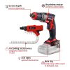 Einhell Professional akkus gipszkarton csavarozó + tárascsavar adapter TP-DY 18 Li BL +Magazine - SOLO 18V alapgép