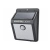 Extol Light éjszakai készenléti LED lámpa, 0,4W, 16 LED; 120 Lm, napelem+szenzor, Li-ion akkus