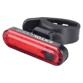 Extol Light akkus LED biciklis lámpa, 30 lumen, piros