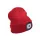 Extol Light sapka, piros, kötött, kivehető LED homloklámpával, 4×45 Lumen; USB tölthető Li-ion, 3