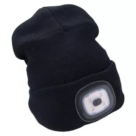   Extol Light sapka LED homloklámpával, fekete Li-ion 4×45 lumen