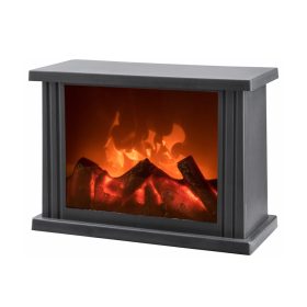   Extol Light dekorációs LED kandalló láng imitációval elem nélkül