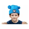 Extol Light sapka, gyerek, kék, kötött, kivehető LED homloklámpával, 4×25 Lumen; USB tölthető Li-