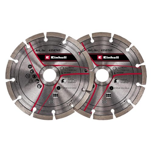 Einhell gyémántkorong falhoronymaróhoz 150mm 2db/csomag