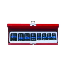   King Tony gépi 1/2" dugókulcs készlet 8 részes (4408MP)