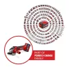 Einhell akkus sarokcsiszoló TC-AG 18/115 Li 18V 1x4,0Ah 115mm