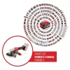 Einhell Professional akkus sarokcsiszoló AXXIO 18/150 - SOLO 18V alapgép 150mm