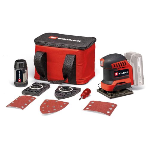 Einhell akkus rezgőcsiszoló TE-OS 18/113 3X  Li - SOLO 18V alapgép