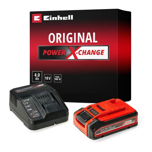 Einhell akkumulátor és töltő Power-X-Change Plus 18V 4,0Ah