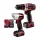 Einhell akkus fúrócsavarozó lámpával TE-CD 12/1 Li +22+CL 12V 2x2,0Ah
