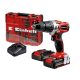 Einhell TE-CD 18/2 Li-i + 64 akkus ütvefúró-csavarozó 18V 2x2,0Ah