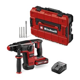   Einhell Professional akkus SDS-Plus fúró-vésőkalapács TP-HD 18/28 Li BL 18V 1x3,0Ah 4db fúrószárral