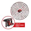 Einhell Professional akkus SDS-Plus fúró-vésőkalapács TP-HD 18/28 Li BL 18V 1x3,0Ah 4db fúrószárral