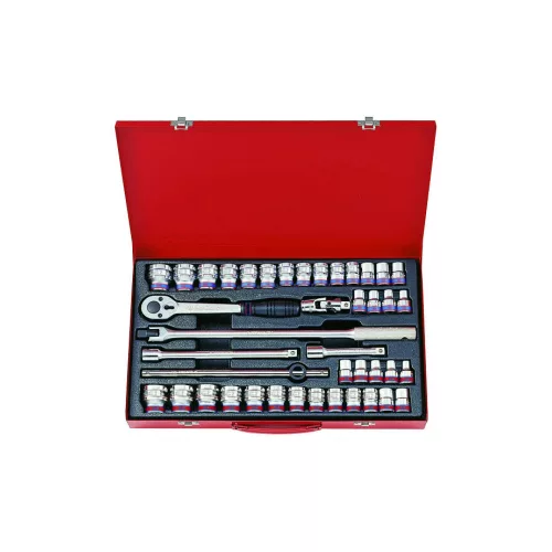 King Tony 1/2" kézi dugókulcs készlet 42 részes (4542CR02)