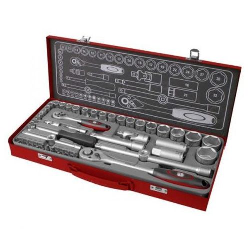 Fortum dugókulcs készlet 61CrV5 1/2"+1/4" 50db