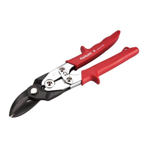 Fortum lemezvágó olló jobb-egyenes vágáshoz CrMoV 255mm