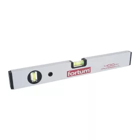   Fortum vízmérték 0,5mm/m pontos ( alu.), elektronikusan kalibrált libella 400mm