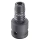 Fortum adapter, impakt 1/4" BIT-ek gépi befogásához, 1/2" 49mm