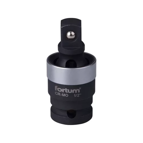 Fortum csuklós adapter, impakt 1/2" dugókulcsok gépi befogásához, 1/2" gépi befogás, CrMo