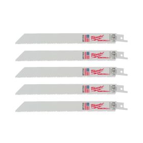   Milwaukee univerzális orrfűrészlap (fa/fém/műanyag) 200 mm - 5db/cs