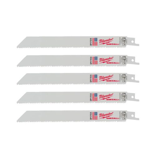 Milwaukee univerzális orrfűrészlap (fa/fém/műanyag) 200 mm - 5db/cs