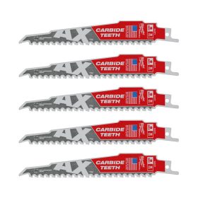   Milwaukee Heavy Duty AX bontó fűrészlap 150 mm - szeges fához 5db/cs