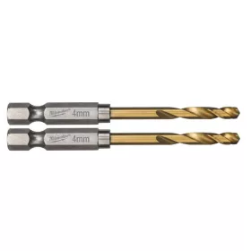   Milwaukee RED HEX fémfúrószár 1/4" Bit befogással 4x26/71,5mm (2db)