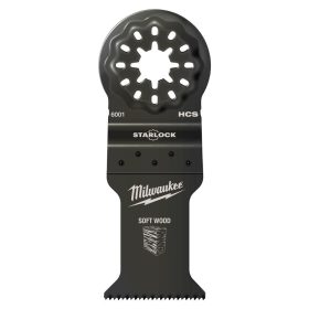   Milwaukee Multitool Starlock merülő fűrészlap (puhafához) 35x42mm, 10db/cs