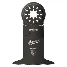   Milwaukee Multitool Starlock merülő fűrészlap (puhafához) 65x42mm