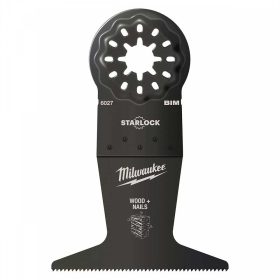   Milwaukee Multitool Starlock merülő fűrészlap, bimtál 65x42mm