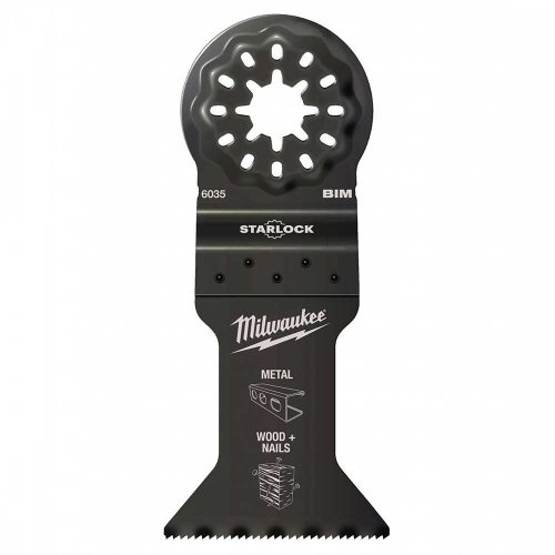Milwaukee Multitool Starlock merülő fűrészlap, bimetál 43x47mm