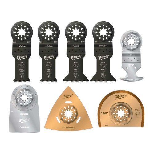 Milwaukee Multitool Starlock általános fűrészlap készlet 8 részes