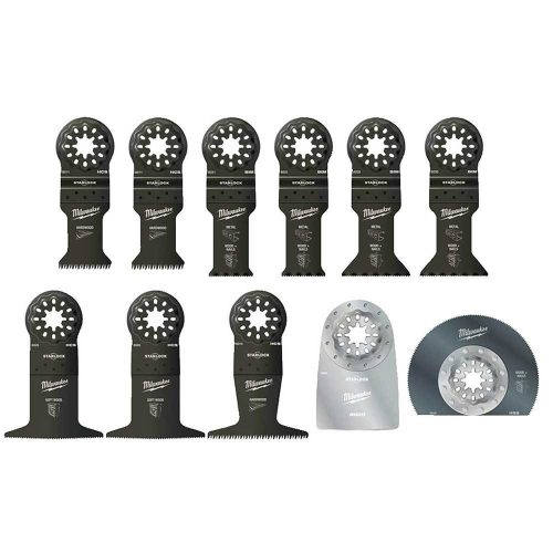 Milwaukee Multitool Starlock általános fűrészlap készlet 11 részes