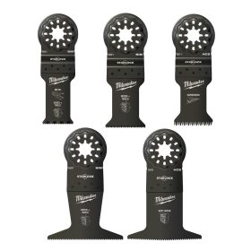   Milwaukee Multitool Starlock merülő fűrészlap készlet tároló dobozban - 5 részes
