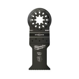   Milwaukee nagy kiszerelésű Multitool Starlock merülő Bi-metal fűrészlap 35x42 mm 50 db