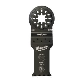   Milwaukee nagy kiszereléső Multitool Starlock merülő Bi-Metal fűrészlap 28x47 mm 50 db