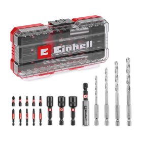   Einhell expert S2 acélból készült bit készlet 18 részes