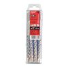 Milwaukee SDS-Plus 4 élű MX4 betonfúrószár 12x100/160mm (10db)