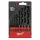 Milwaukee általános fafúrószár készlet 3-10mm 8 részes