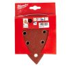 Milwaukee deltacsiszoló papír G60 100x147mm 10db/cs
