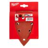 Milwaukee deltacsiszoló papír G240 100x147mm 10db/cs