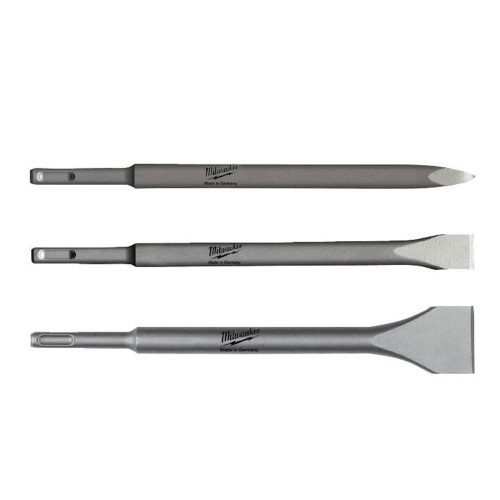 Milwaukee SDS-Plus véső készlet 3 részes