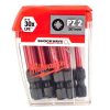 Milwaukee Shockwave bithegy PZ2x50mm 10db/cs