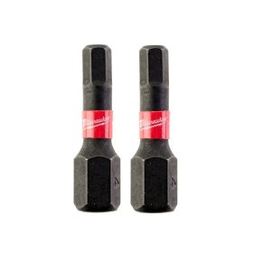Milwaukee Shockwave bithegy Hex4x25mm 2db/cs