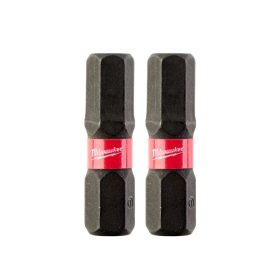 Milwaukee Shockwave bithegy Hex6x25mm 2db/cs