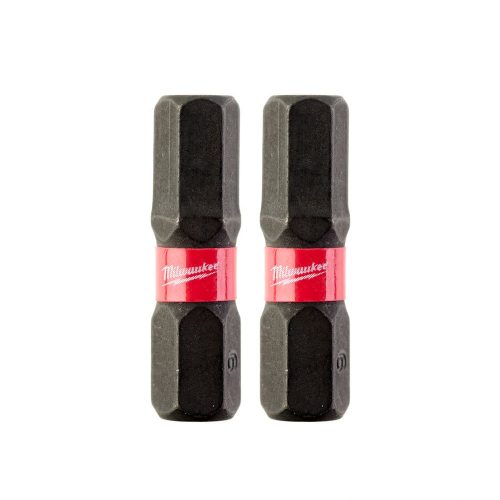 Milwaukee Shockwave bithegy Hex6x25mm 2db/cs