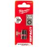 Milwaukee Shockwave bithegy Hex6x25mm 2db/cs